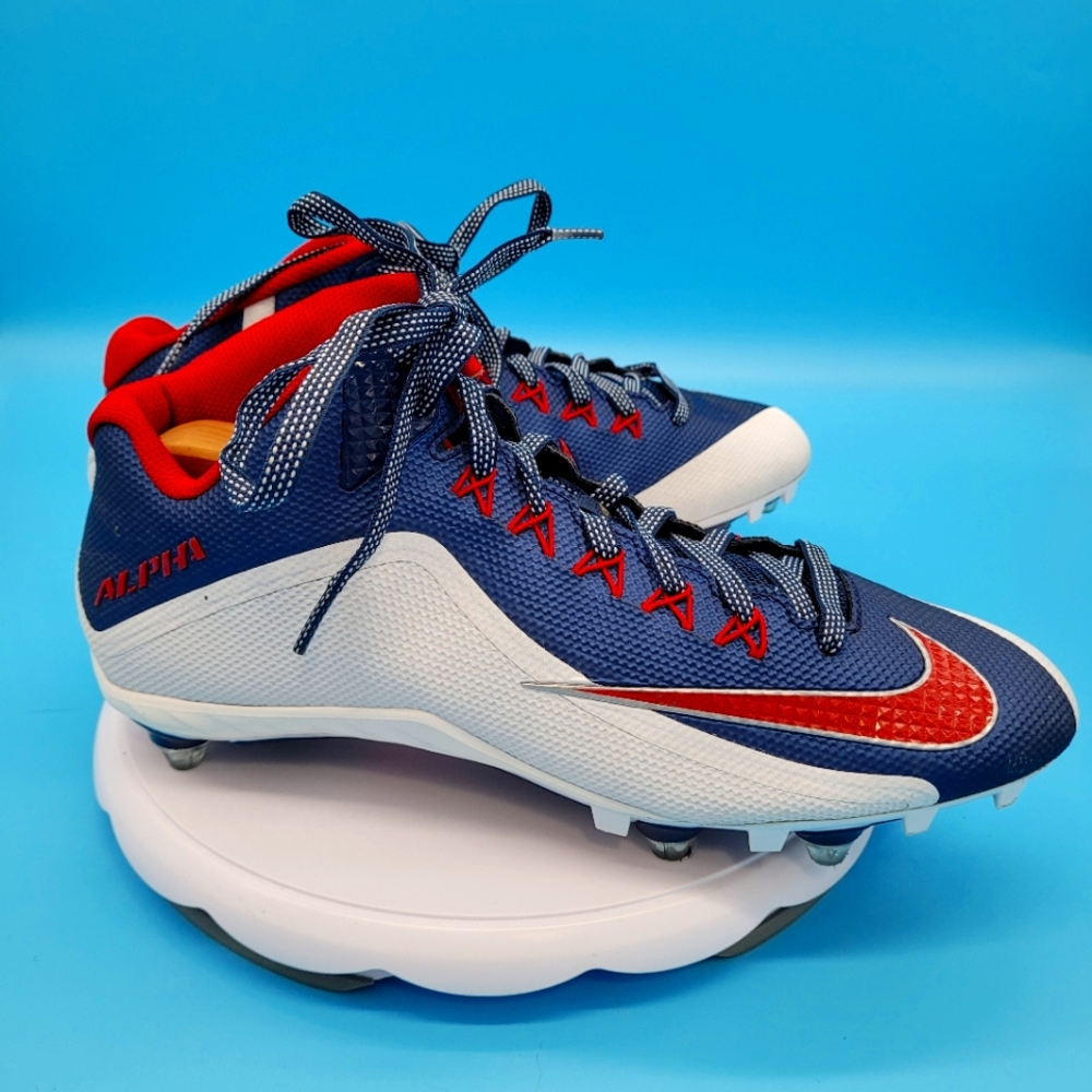 Nike Alpha Pro 2 3/4 TD Football Cleats Men Size 12.5 - 742766-413